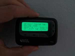 Since when did pagers even have a "reply all" function?!