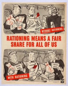 rationing poster